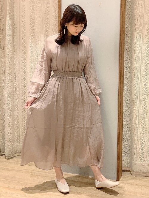 Earth Music Ecologysatomikamoさんのワンピースを使ったコーディネート Zozotown