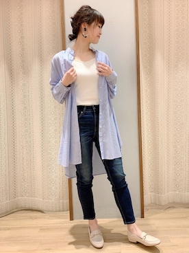 satomikamoさん（レディース・162cm）の春コーディネート