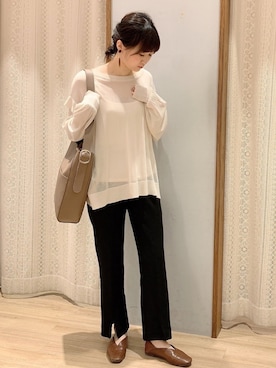 satomikamoさん（レディース・162cm）の春コーディネート