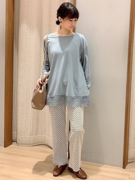 satomikamoさん（レディース・162cm）の春コーディネート