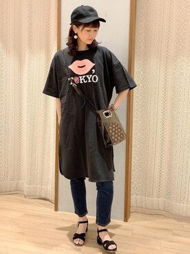 satomikamoさん（レディース・162cm）の春コーディネート