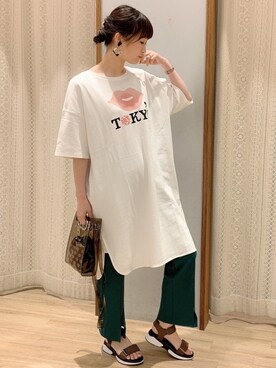 satomikamoさん（レディース・162cm）の春コーディネート