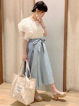 「アリス風コーデ」｜satomikamoさん（レディース・162cm）の春コーディネート