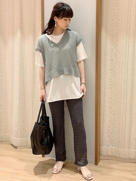 satomikamoさん（レディース・162cm）の夏コーディネート