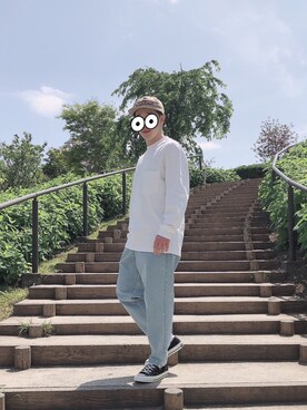 「お台場」｜かかしさん（メンズ・170cm）の春コーディネート