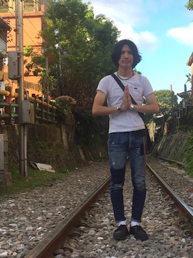 164164さん(メンズ・169cm)の夏コーディネート