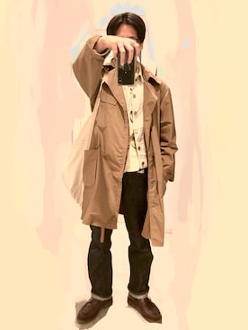 「UNSTUDIED（アンスタディード）のアイテム」を使った、164164さん（メンズ・170cm）の秋コーディネート