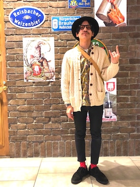 「レイヤードstyle」｜164164さん（メンズ・170cm）の冬コーディネート