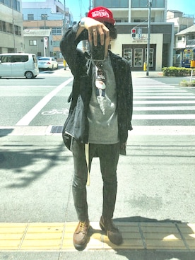 「JACKSON MATISSE（ジャクソンマティス）のアイテム」を使った、164164さん（メンズ・170cm）の春コーディネート