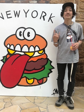 「NIKE(ナイキ)のアイテム(ブーツ)」を使った、164164さん(メンズ・170cm)の春コーディネート