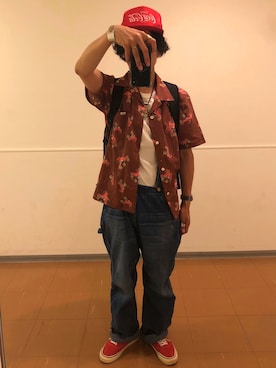 「JACKSON MATISSE（ジャクソンマティス）のアイテム」を使った、164164さん（メンズ・170cm）の春コーディネート