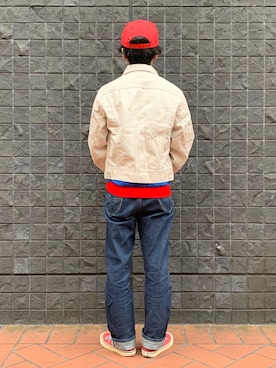 「JACKSON MATISSE（ジャクソンマティス）のアイテム」を使った、164164さん（メンズ・170cm）の春コーディネート