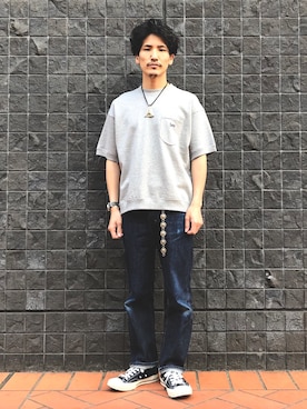 164164さん（メンズ・170cm）の春コーディネート