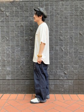 164164さん（メンズ・170cm）の春コーディネート