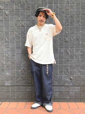 164164さん（メンズ・170cm）の春コーディネート