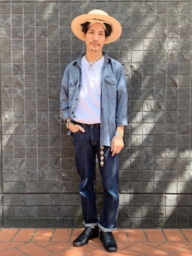 164164さん（メンズ・170cm）の夏コーディネート