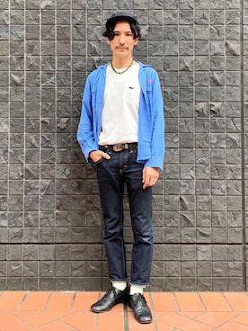 「アイテム（ソックス/靴下、その他）」を使った、164164さん（メンズ・170cm）の夏コーディネート