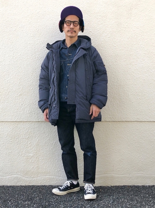 Alpha アルファ のミリタリージャケットを使った人気ファッションコーディネート Sciaky