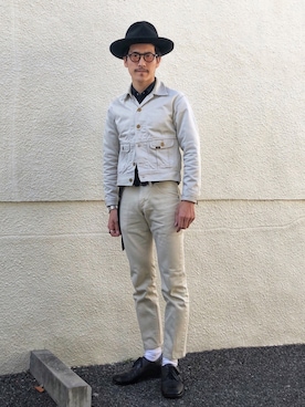 「FLORSHEIM（フローシャイム）のアイテム」を使った、164164さん（メンズ・170cm）の冬コーディネート