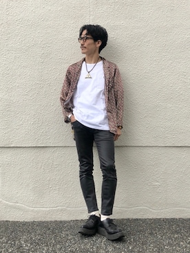 「GEORGE COX（ジョージコックス）のアイテム」を使った、164164さん（メンズ・170cm）の春コーディネート