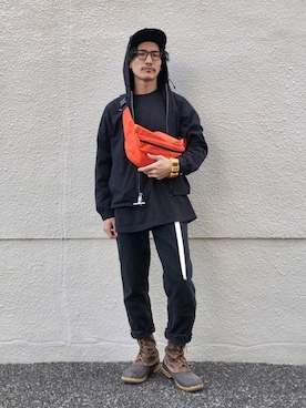 「MIGHTY-MAC（マイティーマック）のアイテム（ジャケット/アウター）」を使った、164164さん（メンズ・170cm）の春コーディネート