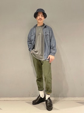 164164さん（メンズ・170cm）の春コーディネート