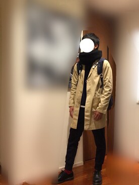 「Dr. Martens（ドクターマーチン）のDr.Martens (ドクターマーチン)/1461 3EYE GIBSON SHOES（その他シューズ）」を使った、M.Aさん（メンズ・173cm）の冬コーディネート