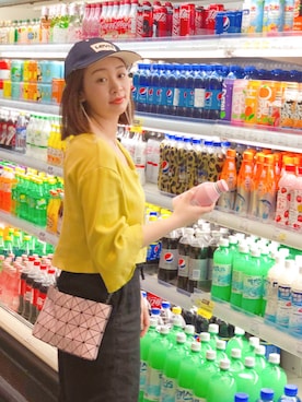 「NICE CLAUP（ナイスクラップ）のアイテム（ブルゾン）」を使った、BinnQさん（レディース・160cm）の春コーディネート
