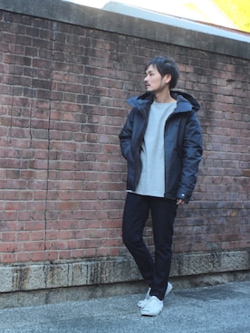 「JAPAN BLUE JEANS」｜isekat.aさん（メンズ・176cm）の冬コーディネート