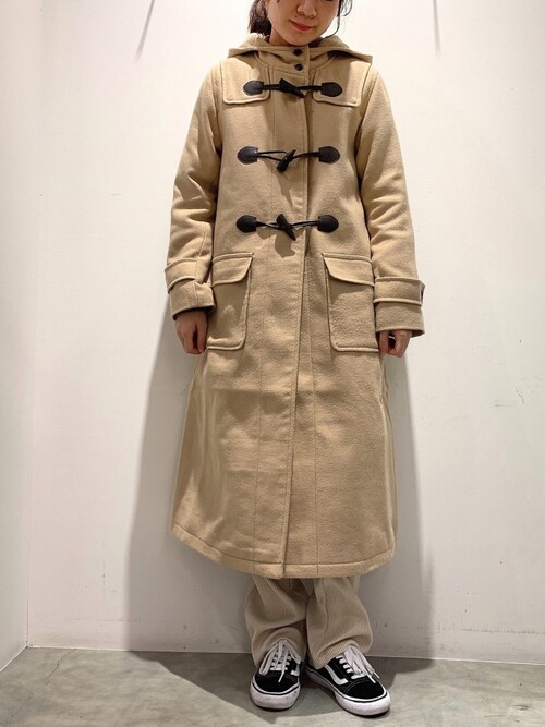 ゆなすん Earth Music Ecology Earth Music Ecologyのダッフルコートを使ったコーディネート Wear