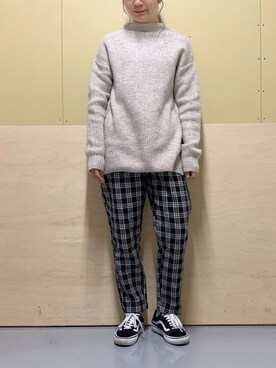 ゆなすんさん（レディース・158cm）の冬コーディネート