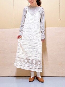 ゆなすんさん（レディース・158cm）の春コーディネート