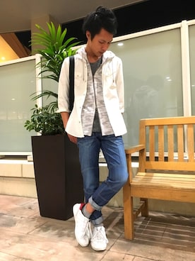 イオンモール鹿児島 ハイダウェイニコルさん(メンズ・165cm)の春コーディネート