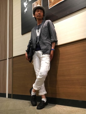 イオンモール鹿児島 ハイダウェイニコルさん（メンズ・172cm）の春コーディネート