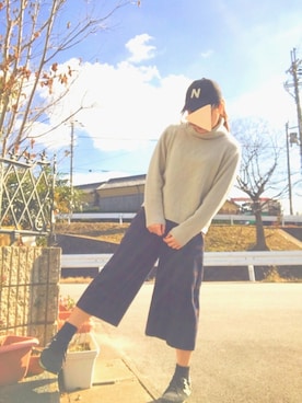 にこさん(レディース・161cm)の冬コーディネート