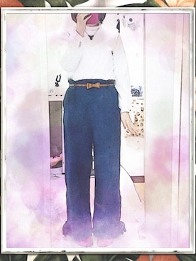 無糖さん（レディース・156cm）の春コーディネート