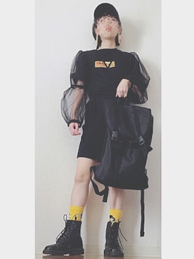 「STYLENANDA（スタイルナンダ）のアイテム（カーディガン/ボレロ）」を使った、kiwakoさん（レディース・154cm）の秋コーディネート