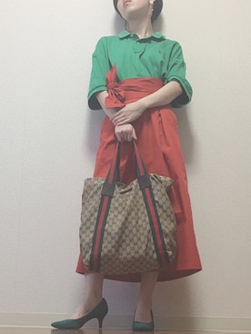 kiwakoさん（レディース・154cm）の夏コーディネート