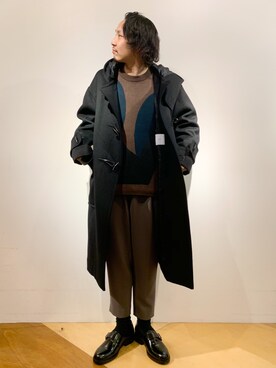 ダッフルコートを使ったメンズ人気ファッションコーディネート 年齢 35歳 39歳 Wear