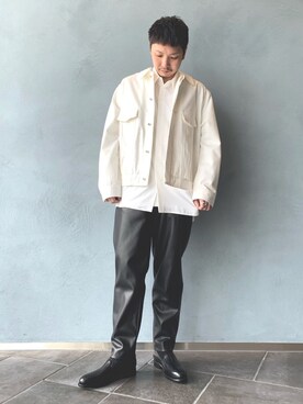 デニムジャケットを使った 30代 のメンズ人気ファッションコーディネート Wear