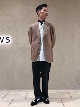 松尾優斗さん（メンズ・172cm）の夏コーディネート