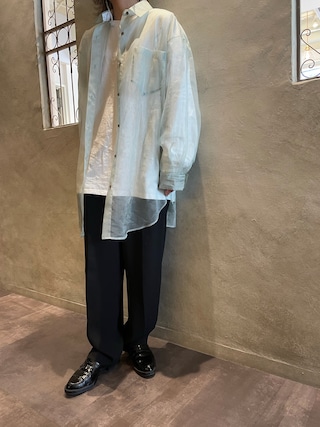 6（ロク）の「＜6(ROKU)＞SUKE STRIPE SHIRT/シャツ ◇（シャツ