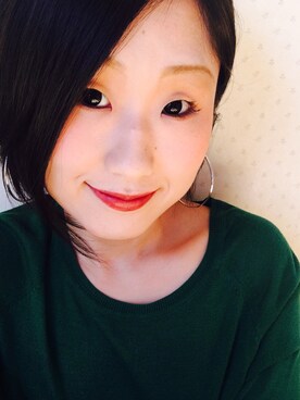 「アイテム（ピアス（両耳用））」を使った、アンリさん（レディース・161cm・20代）の秋コーディネート