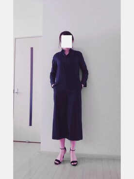 「LOWRYS FARM（ローリーズファーム）のアイテム（つなぎ/オールインワン）」を使った、toniQさん（レディース・170cm）の夏コーディネート