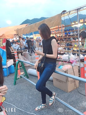 つぶつぶいちごさん(レディース・166cm)の夏コーディネート