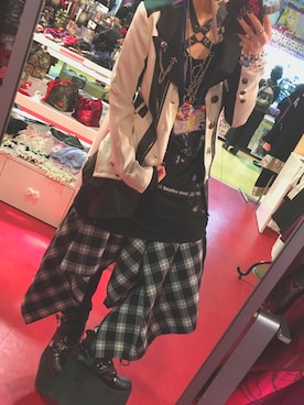 「アイテム（スカート）」を使った、一般受けゼロさんさん（メンズ・160cm）の春コーディネート