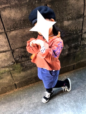 othh_lala♪hさん（キッズ・100cm）の冬コーディネート