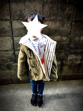 othh_lala♪hさん(キッズ・100cm)の冬コーディネート