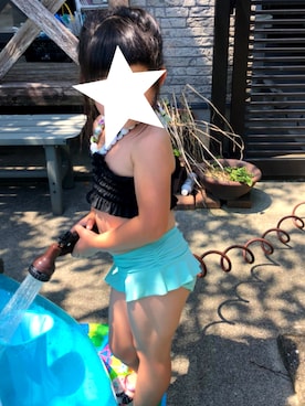 「5歳」｜「アイテム（水着）」を使った、othh_lala♪hさん（キッズ・100cm）の夏コーディネート