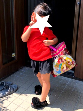 othh_lala♪hさん（キッズ・100cm）の夏コーディネート